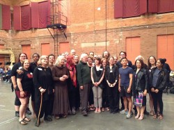 The Element Choir with Schafer. Photo credit I. Wisdom