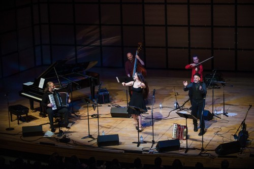 The Semer Ensemble in performance in Toronto, on November 8, 2017. Photo credit: Avital Zemer.