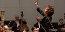 Conductor Tania Miller.