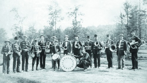 The Bayham-Richmond Band, part of the Baseball and Brass Bands exhibit at the Elgin County Museum until December 22. COURTESY OF ELGIN COUNTY MUSEUM