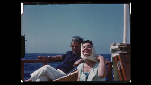 Aristotle Onassis and Maria Callas.