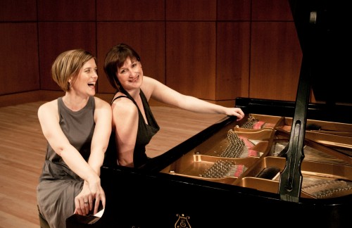 Erika Switzer (left) and Martha Guth. Photo by Colin Mills