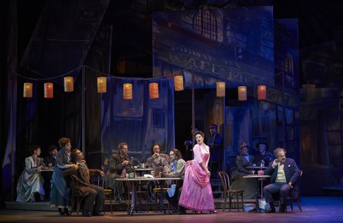 A scene from the Canadian Opera Company production of La Boheme, 2013. Photo by Michael Cooper