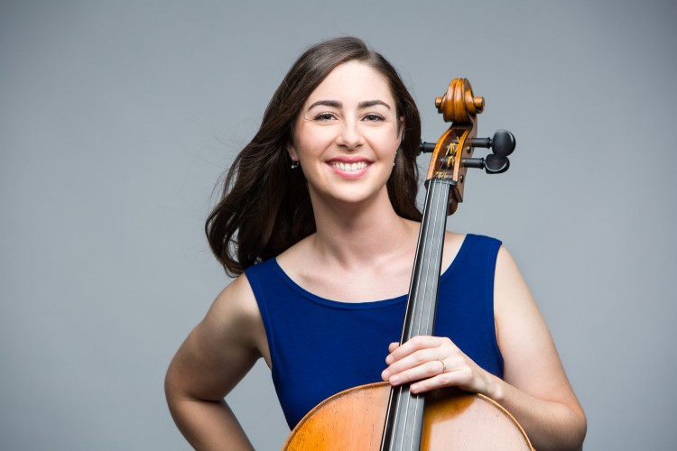 Cellist Erika Nielsen. Photo credit: Shayne Gray.