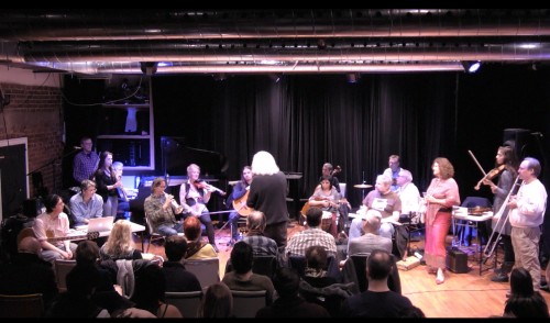 Toronto Improvisers Orchestra at Array Space with Christine Duncan and the Element Choir