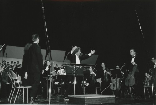 Errol Gay conducts Hart House Orchestra