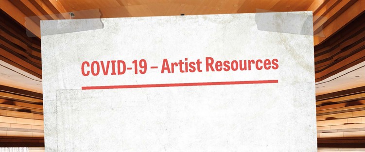 COVID-19 Artist Resources