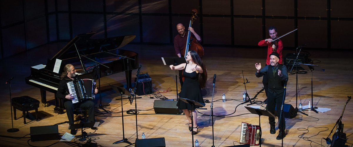 The Semer Ensemble in performance in Toronto, on November 8, 2017. Photo credit: Avital Zemer.