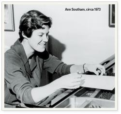 Ann Southam, circa 1972