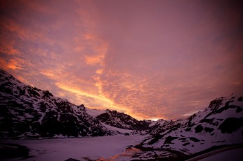 Koneline: Landscape with Pink Sky