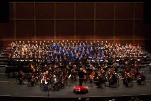 The Grand Philharmonic Choir in concert on Sunday, December 11. Credit: Catherine Unrau Woelk.