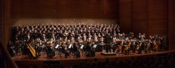 The NSO, Chorus Niagara, and soloists in performance on May 21. Photo credit: Robert Nowell.