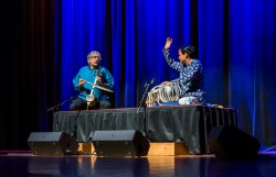  Kayhan Kalhor (left) and Sandeep Das.