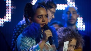 Lido Pimienta at the Polaris Music Prize gala in Toronto on Monday, September 18, 2017. Photo credit: Chris Donovan / The Canadian Press.