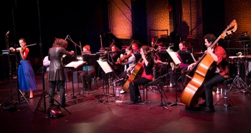 Ensemble contemporain de Montreal (ECM+), performing at ISCM 2017 on November 6, 2017. Photo credit: Jan Gates.