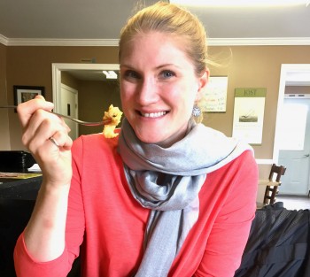 Jane Archibald at Diane’s Clams in Five Islands, Nova Scotia.