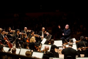Bernard Labadie conducts the TSO in Mozart's Symphony No. 39. Photo credit: Jag Gundu.
