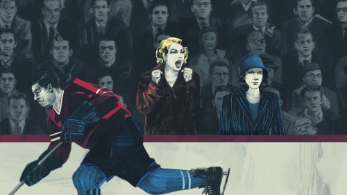 Hockey Noir the Opera - illustration by Kimberlyn Porter