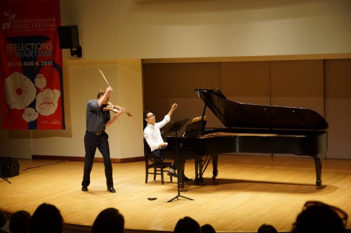  Jonathan Crow (left) and Phil Chiu CREDIT Catherine Willshire