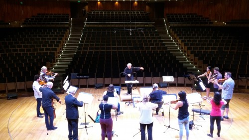 Sinfonia Toronto rehearsing in Buenos Aires April 2018