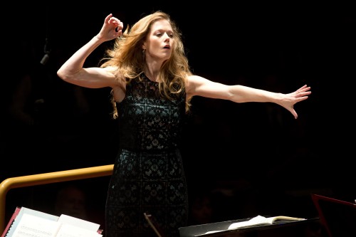 Barbara Hannigan. Photo credit Musacchio Ianniello Accademia Nazionale di Santa Cecilia