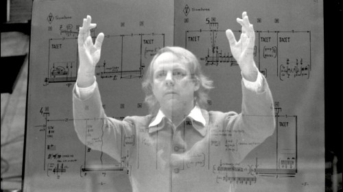 Karlheinz Stockhausen, 1980. Photo by Claude Truong Ngoc.