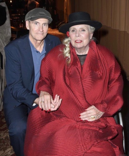 James Taylor and Joni Mitchell at Joni 75: A Birthday Celebration