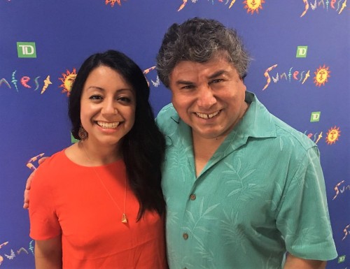 Mercedes and Alfredo Caxaj, Sunfest co-artistic directors