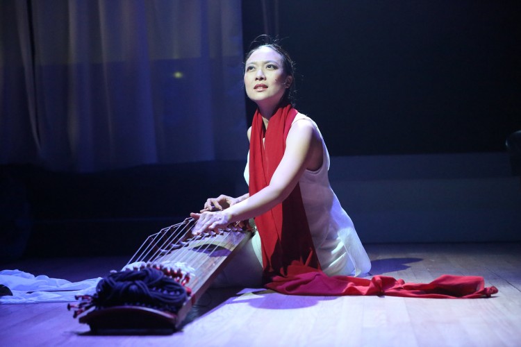 Jen Shyu, who performs at the Guelph Jazz Festival this year. Photo credit: Steven Schreiber.