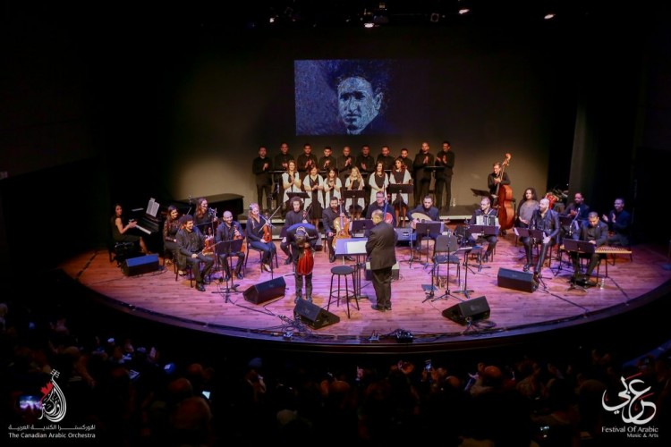 The Canadian Arabic Orchestra and Choir.