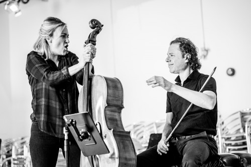 Marnie Breckenridge and Matt Haimovitz. Photo by Dahlia Katz