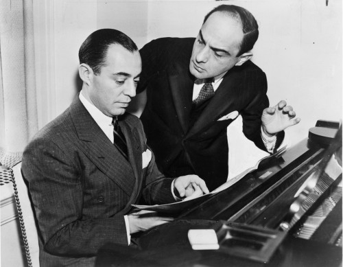 Richard Rodgers (left) and Lorenz Hart