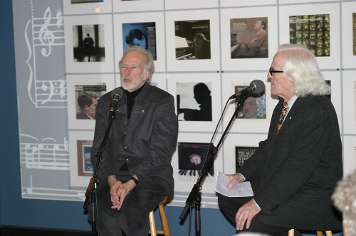 R. Murray Schafer and Aitken. Photo by Andre Leduc