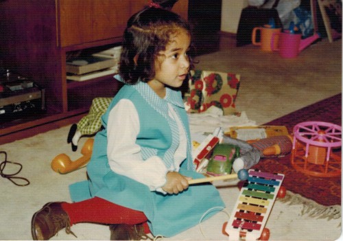 Suba Sankaran as a child