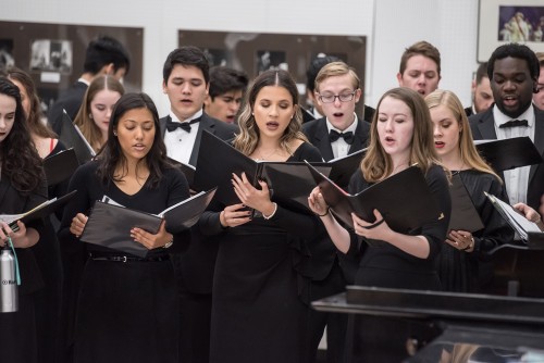 University of Toronto MacMillan Singers/ Photo by Lisa Sakulensky