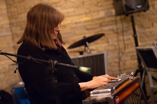 Pedal steel guitarist Susan Alcorn.