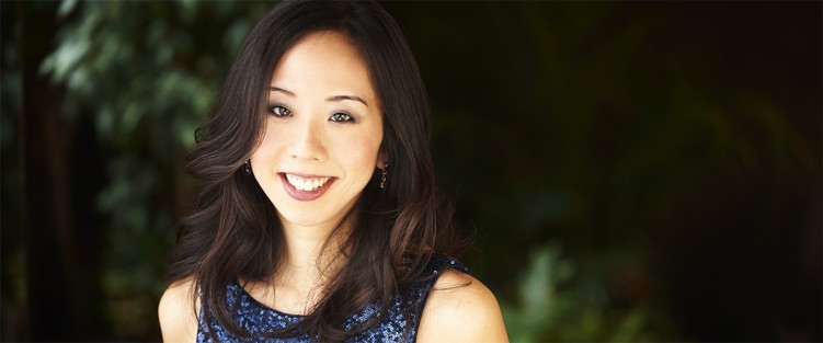 Pianist Angela Park. Photo credit: David Leyes.