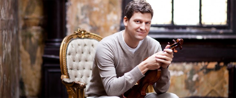 Violinist James Ehnes. Photo credit: Benjamin Ealovega.