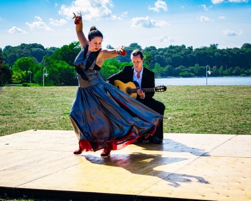September 26 and 27: “Nuestra Leyenda” in CSC’s Dusk Dances, in High Park. Photo by Yehuda Fisher