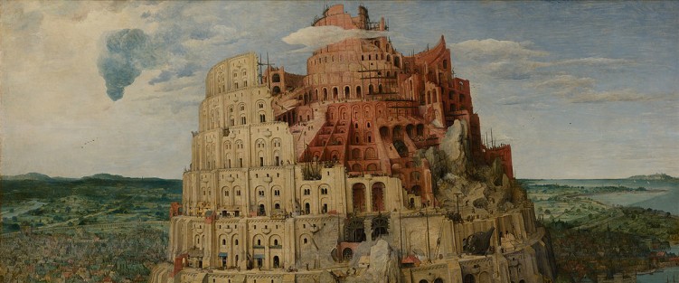 The Tower of Babel by Pieter Bruegel the Elder (1563). Photo credit Google Art Project