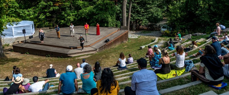Dream in High Park – hoping to begin at the end of June in the High Park Amphitheatre. Photo by Dahlia Katz