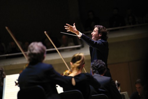 Gustavo Gimeno conducts the TSO  Photo credit: STUART-LOWE