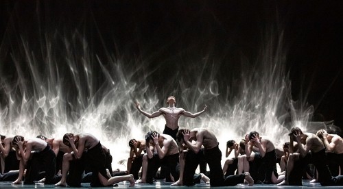 Artists of the National Ballet of Canada in Angels’ Atlas  Photo credit: KAROLINA KURAS