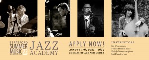 Stratford Summer Music Jazz Academy 2022