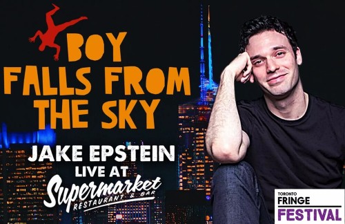 2019 Fringe festival poster for Boy Falls From the Sky