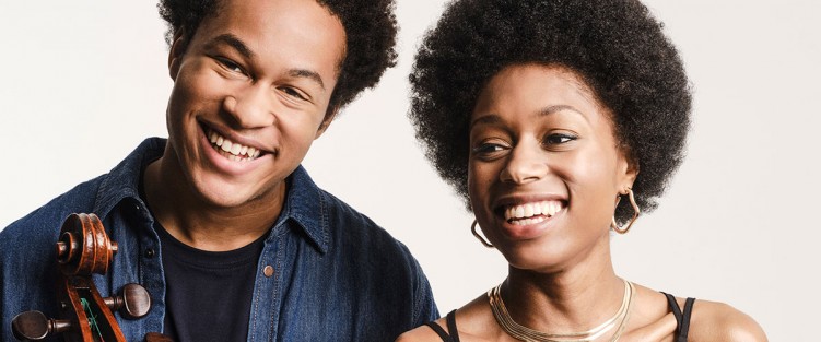 Sheku and Isata Kanneh-Mason. Photo by JAMES HOLE