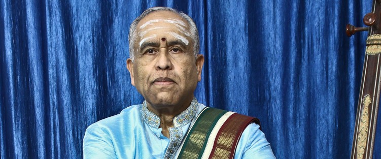 Trichy Sankaran. Photo courtesy of Brhaddhvani Centre for World Music.