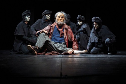 A scene from Plexus Polaire’s Moby Dick. Photo by CHRISTOPHE RAYNAUD DE LAG.