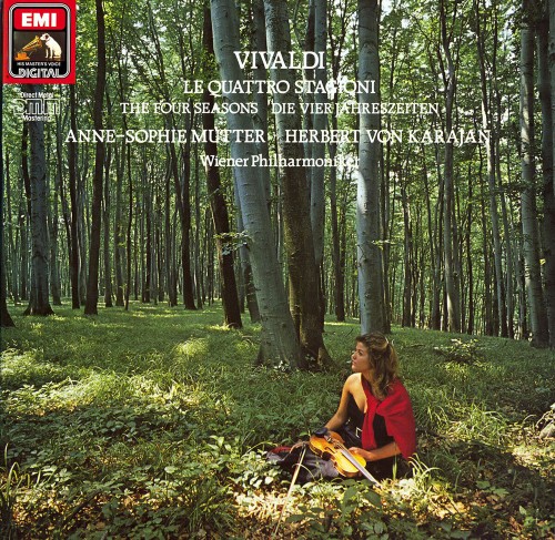 Mutter's recording of Vivaldi's 'The Four Seasons' with Herbert von Karajan and the Vienna Philharmonic on EMI in 1999.