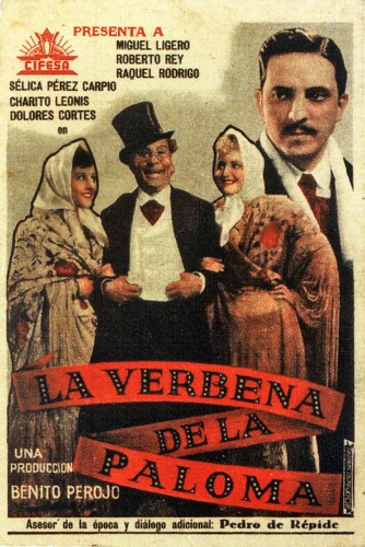 La Verbena De La Paloma - 1921 movie poster.
